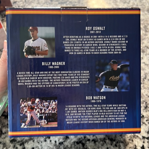 Houston Astros Hall of Fame Class of 2020 Bobbleheads Set - Picture 2 of 2